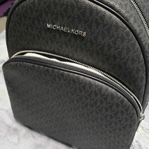 Michael Kors Abbey Large Logo Backpack